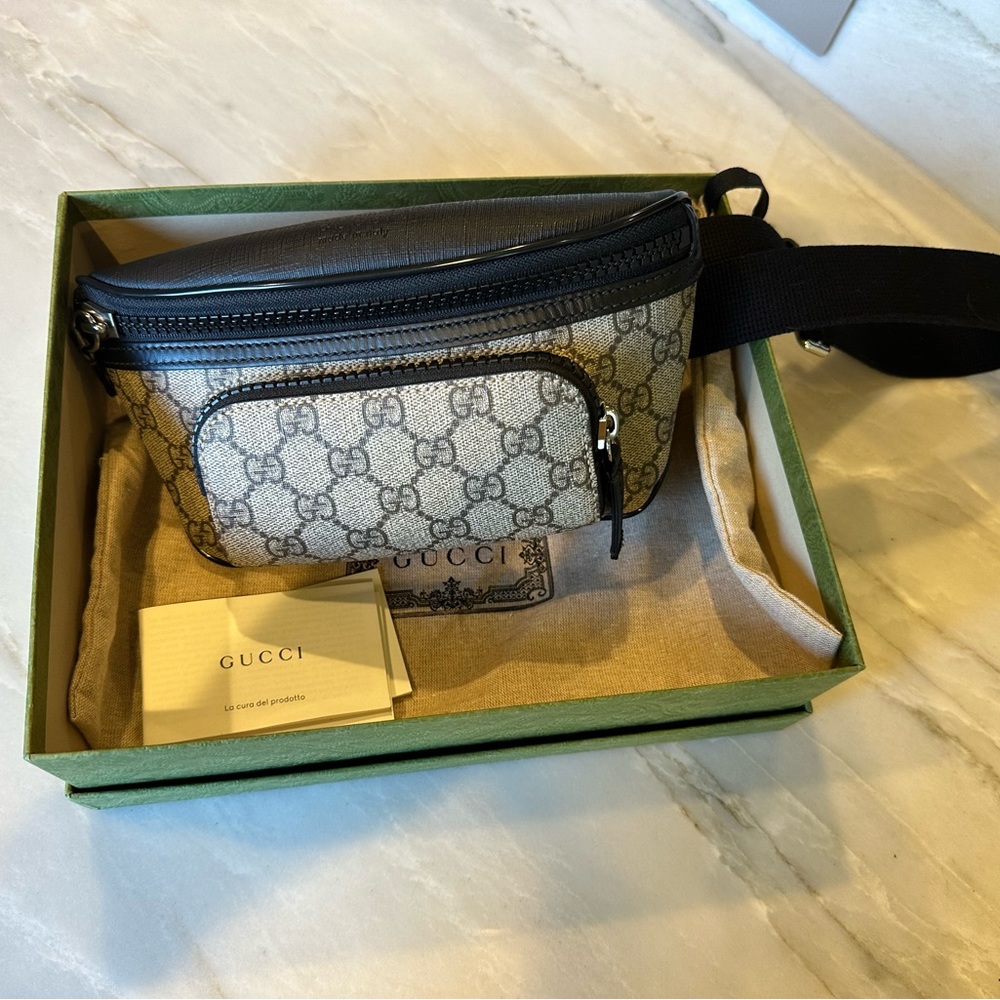 Gucci Eden belt bag supreme triple zip